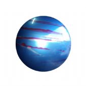 Ver mais detalhes de BOLA MARMORIZADA METALIZADA AZUL