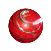 BOLA MARMORIZADA VERMELHA