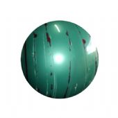 BOLA MARMORIZADA METALIZADA VERDE